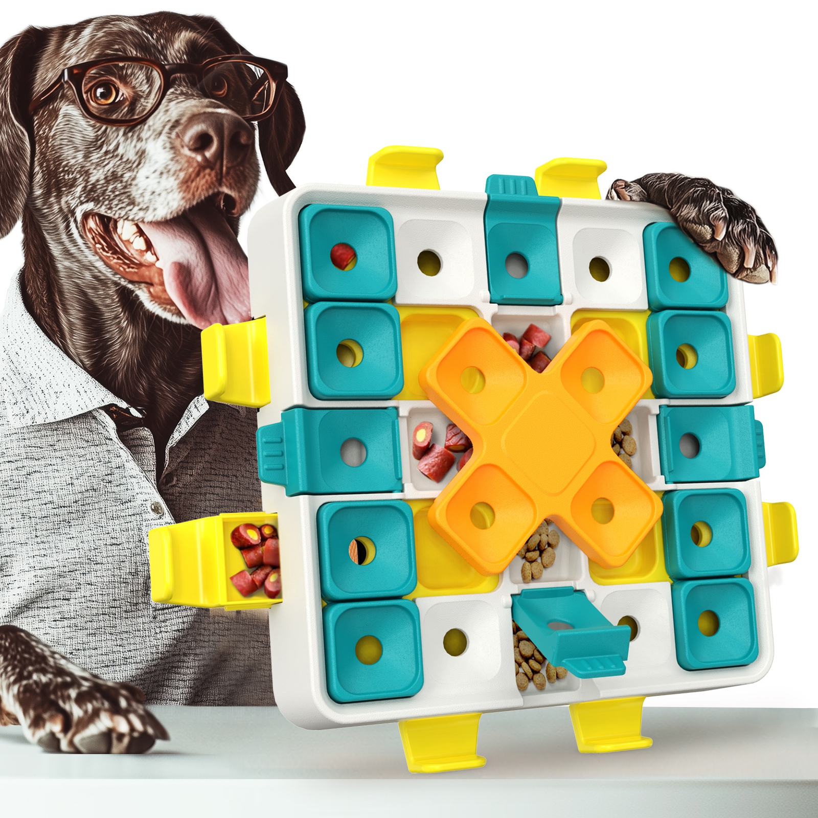 KADTC AGIC CUBE PUZZLE TOY LEVEL 2 IN 1
