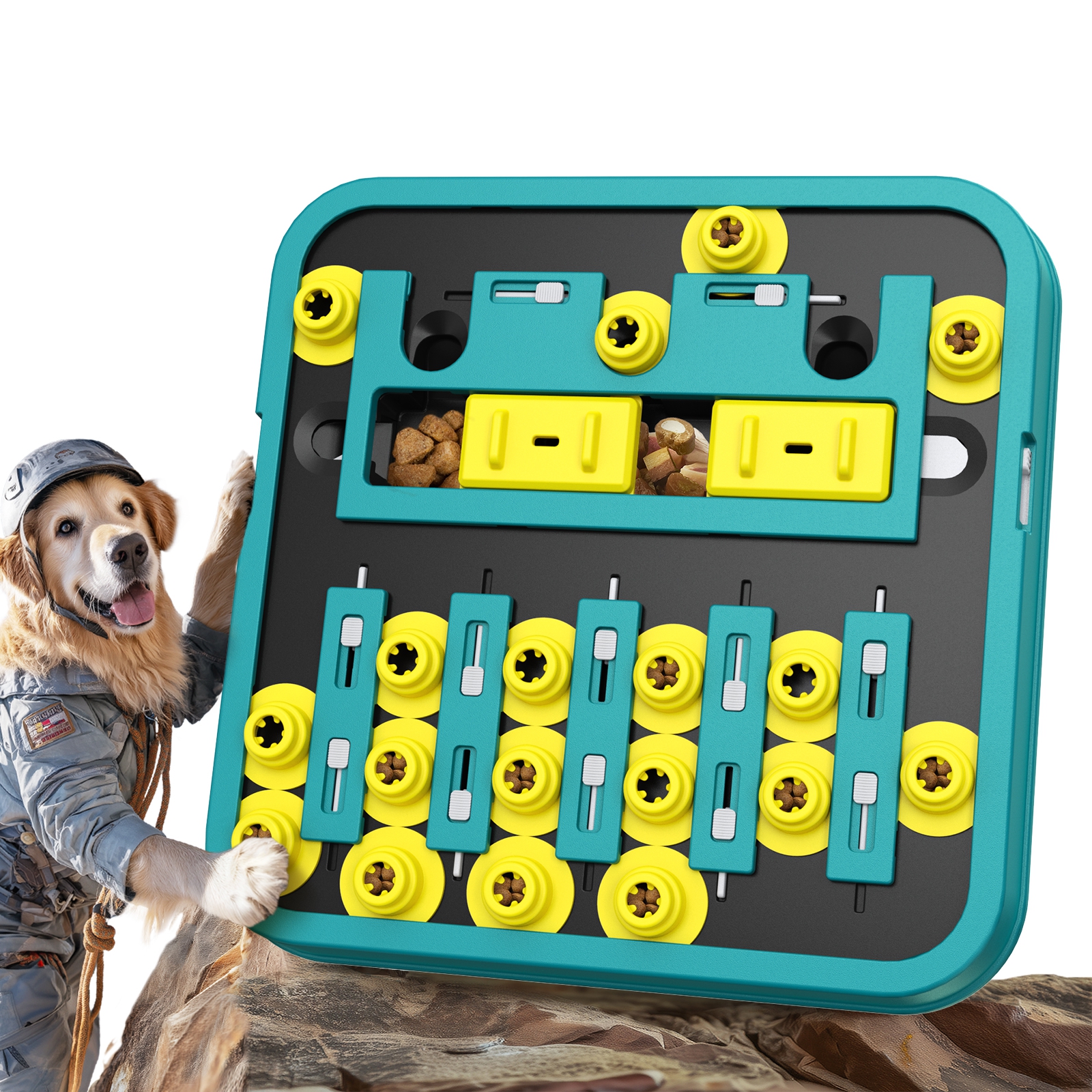 KADTC Extra-Large Size Pro Max Dog Puzzle Toy Level 1 to Infinite Play