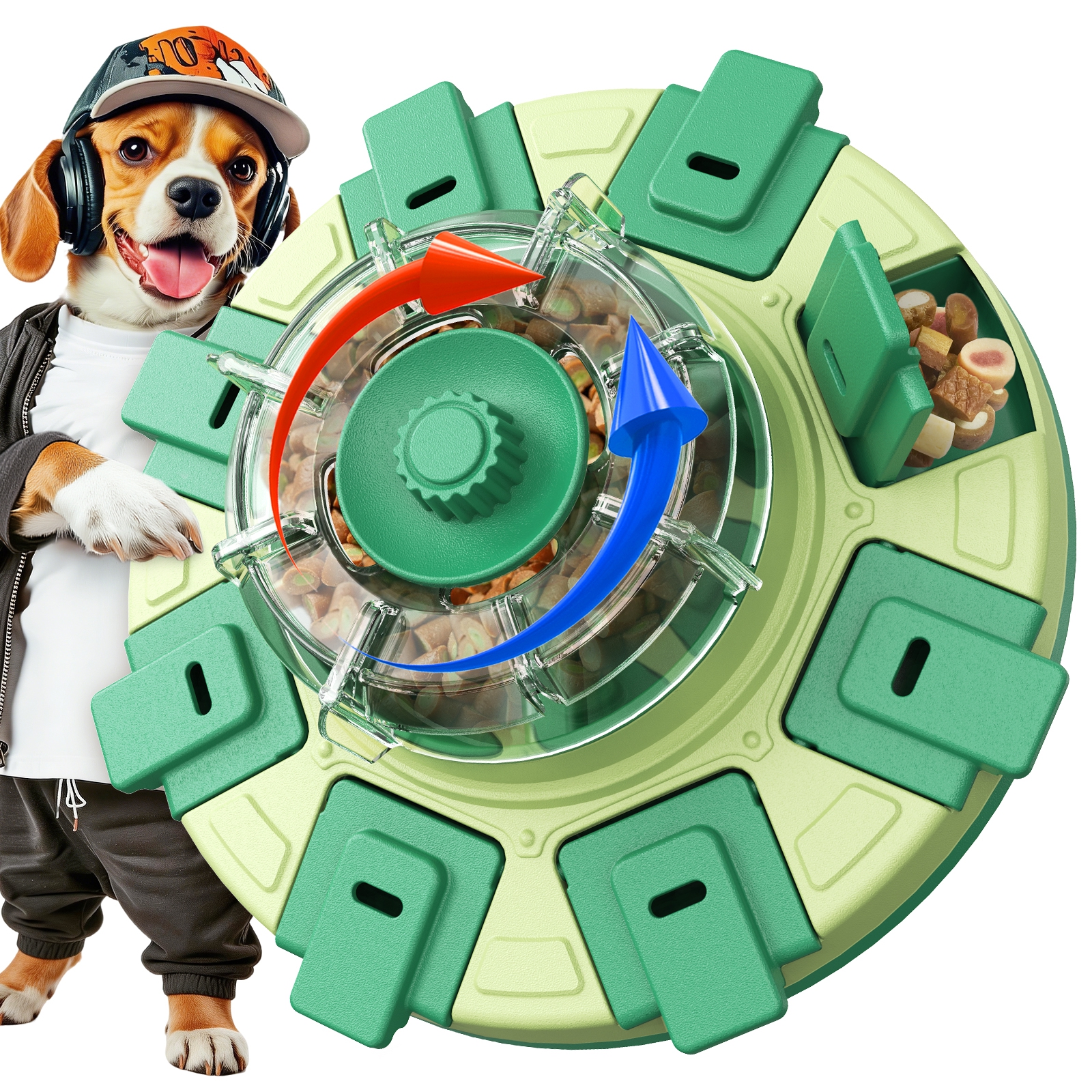 KADTC  LUCKY  WHEEL PUZZLE TOY LEVEL 2 IN 1